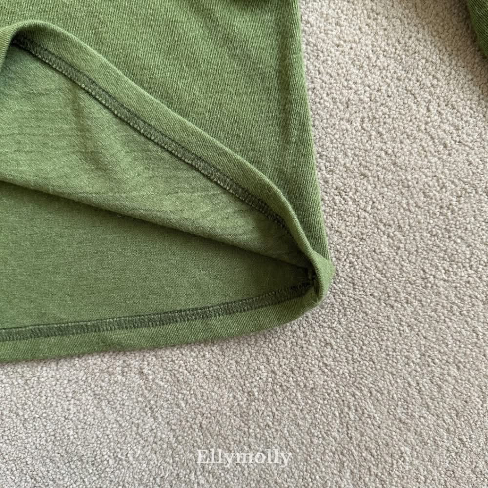 EllyMolly 羊毛高領套手指內搭 (90-160cm)