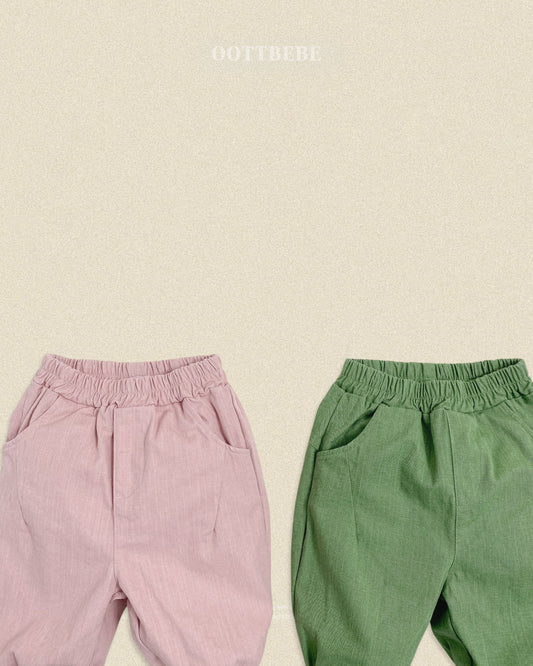 oottbebe hip slub pants (65-115cm)