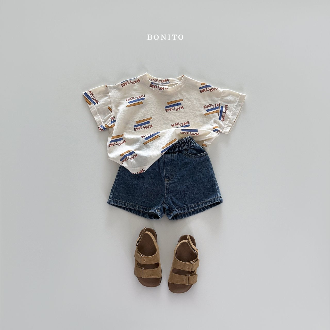 bonito denim shorts (70-140cm)