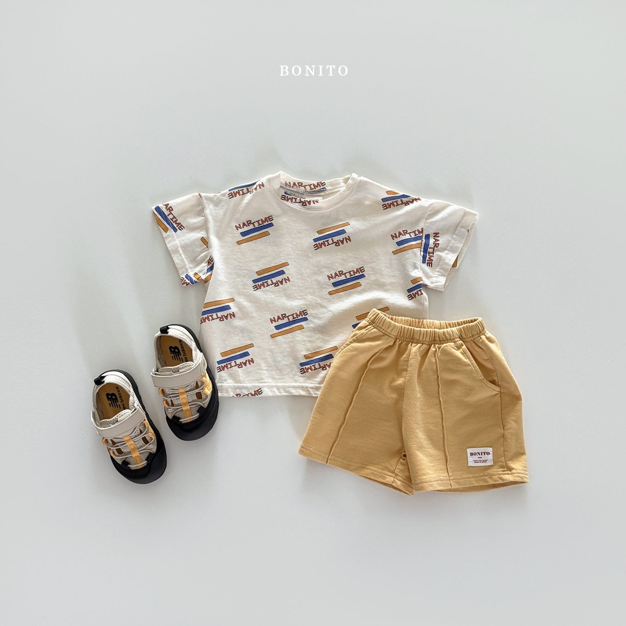 bonito plain bottle shorts (70-140cm)