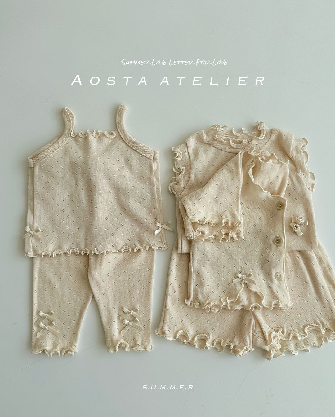 Aosta camellia sleeveless t (70-110cm)