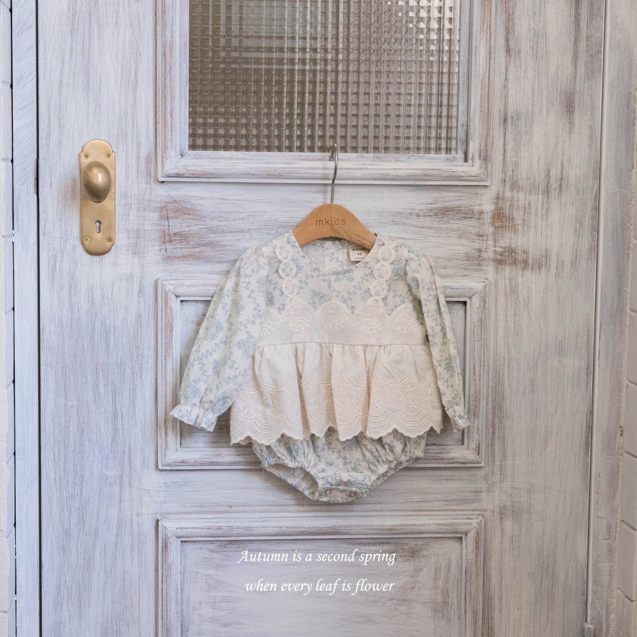 mkids lael lace suit (3-18m)