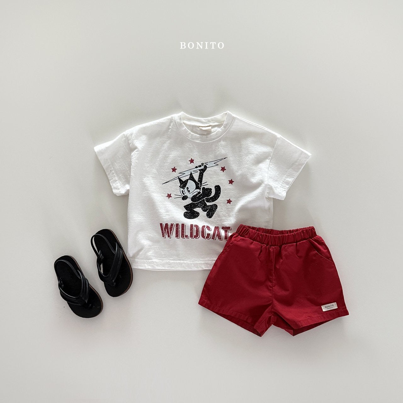 bonito wild cat tee (70-140cm)