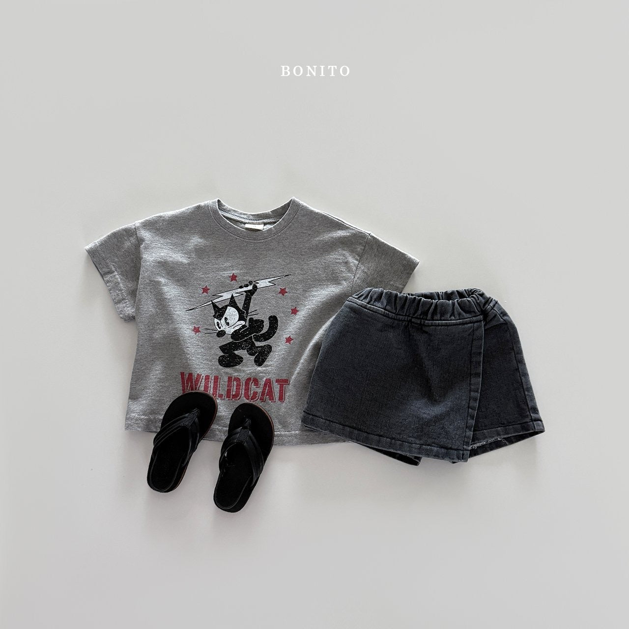bonito wild cat tee (70-140cm)