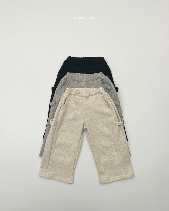 HAROHARO Board Loop Wide Pants (85-140cm)