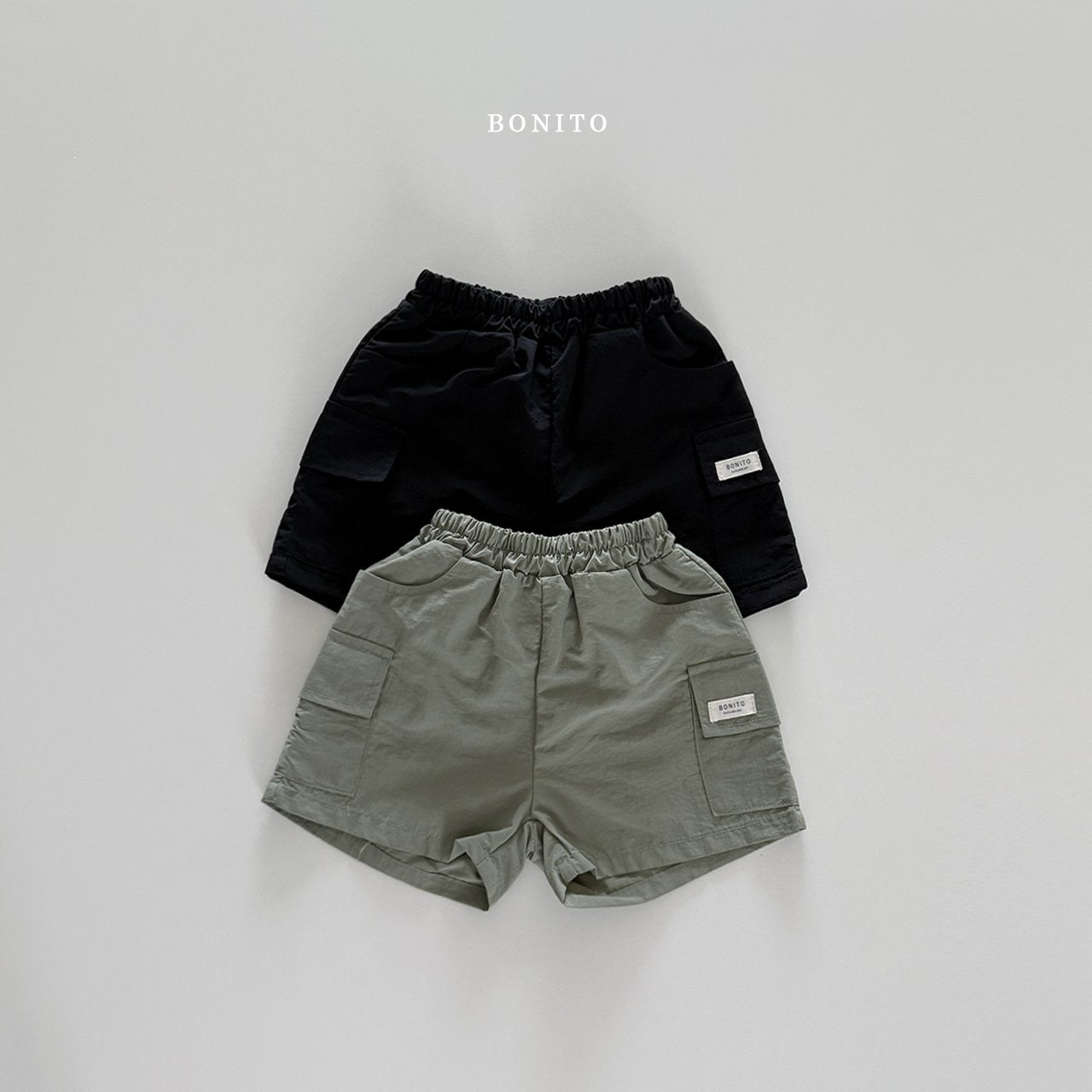bonito cargo pocket shorts (70-140cm)