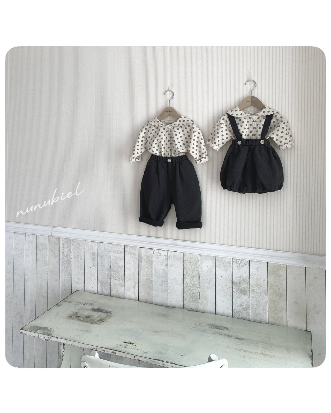 nunubiel dot blouse (75-120cm)