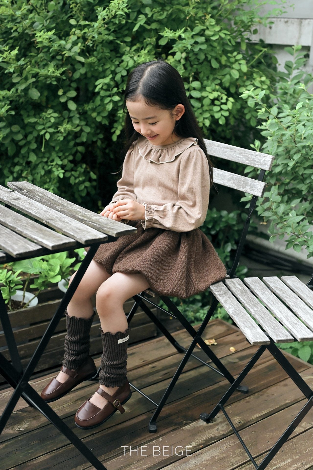 the beige balloon skirt (80-120cm)
