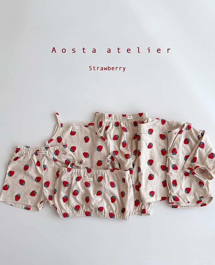 aosta Linen top blouse (70-110cm)