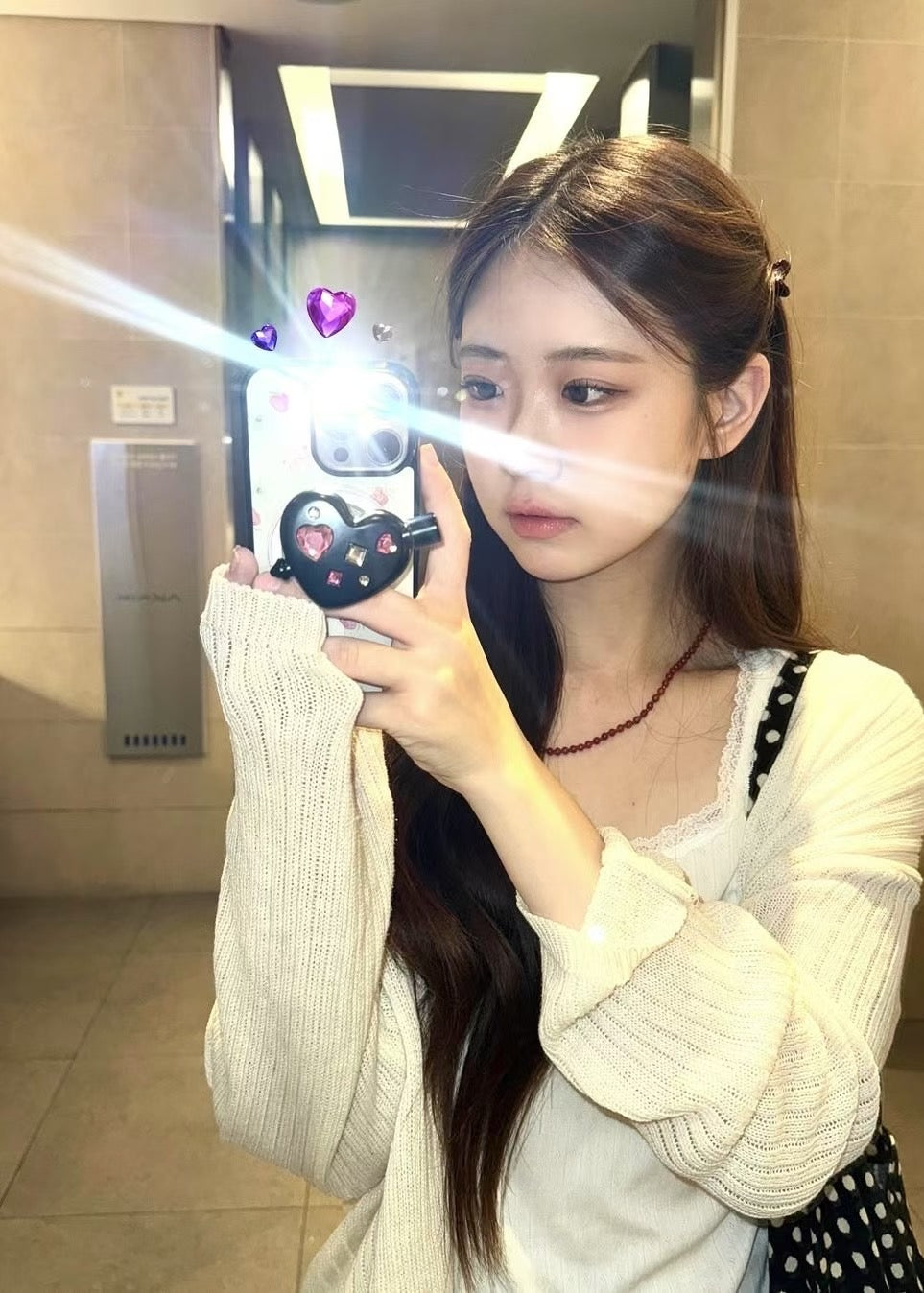 「限時折扣」高顏值愛心唇釉磁吸支架 💞