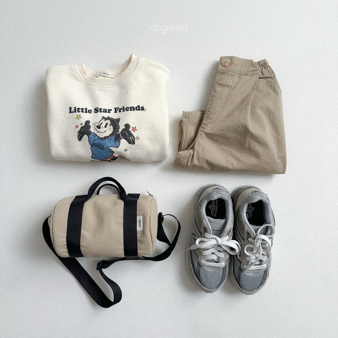 digreen cotton pintuck bermuda pants (90-130cm)
