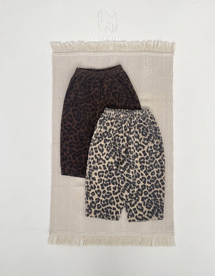 lovin leopard pants (80-125cm)