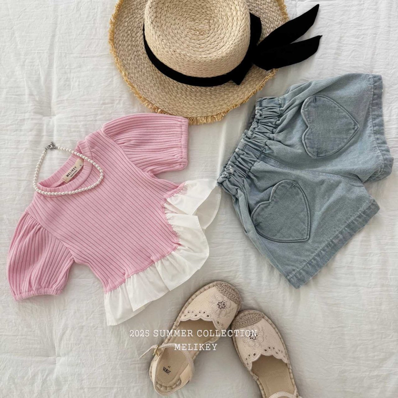 melikey hattu denim shorts (80-140cm)