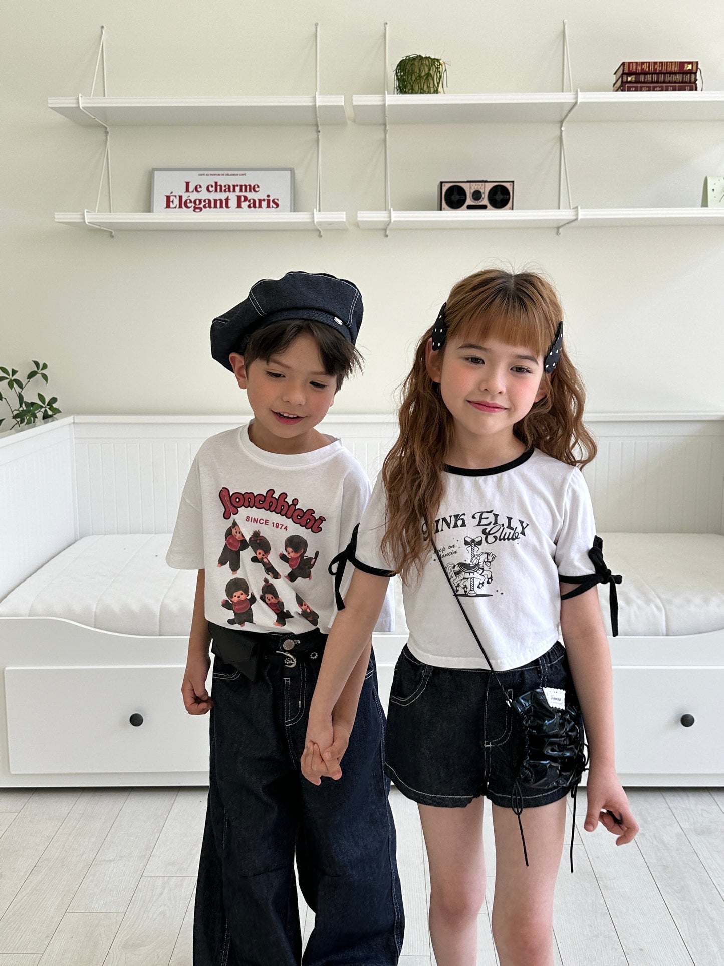 ELLYMOLLY pony color t-shirt (90-145cm)