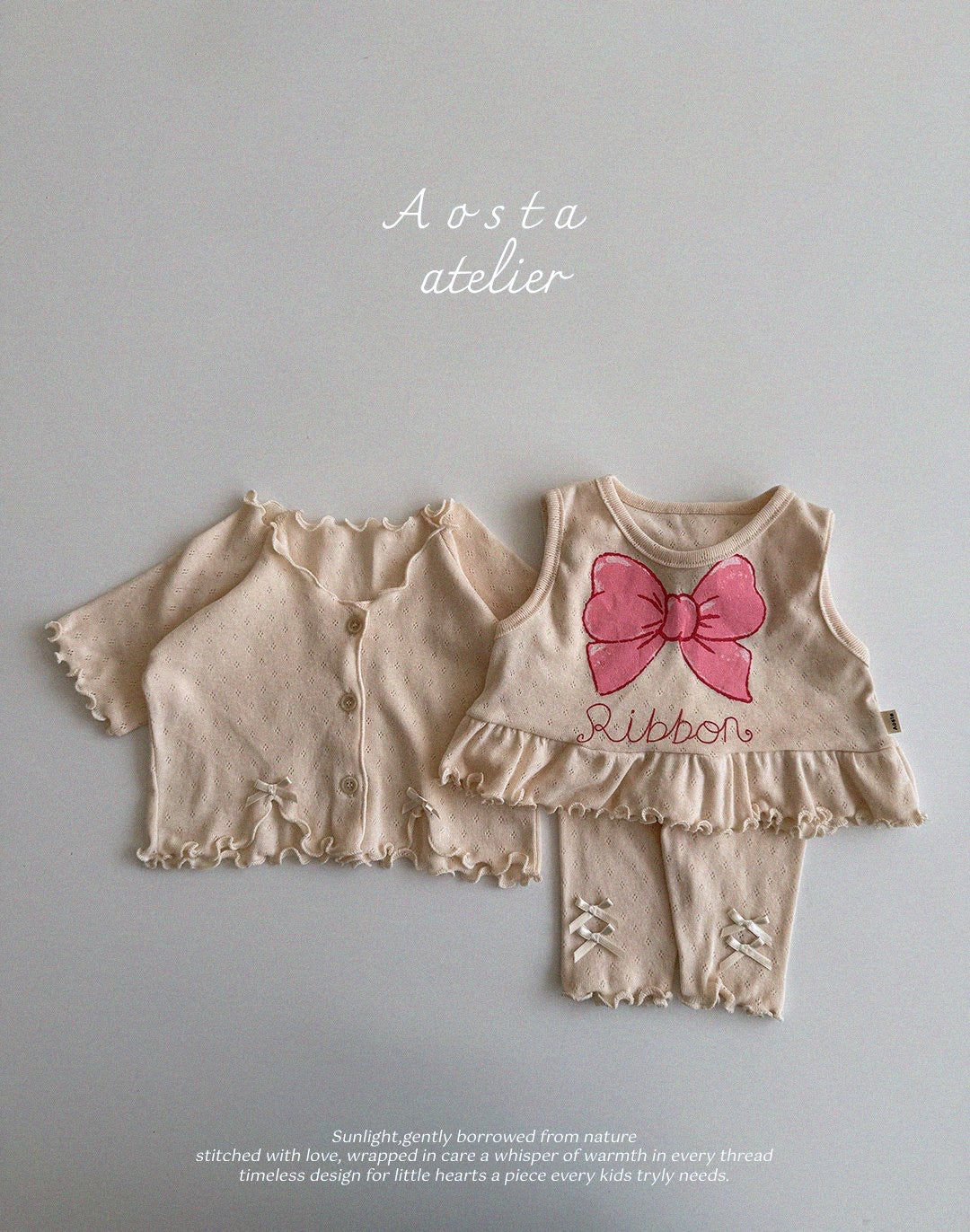 Aosta camellia blouse (70-110cm)