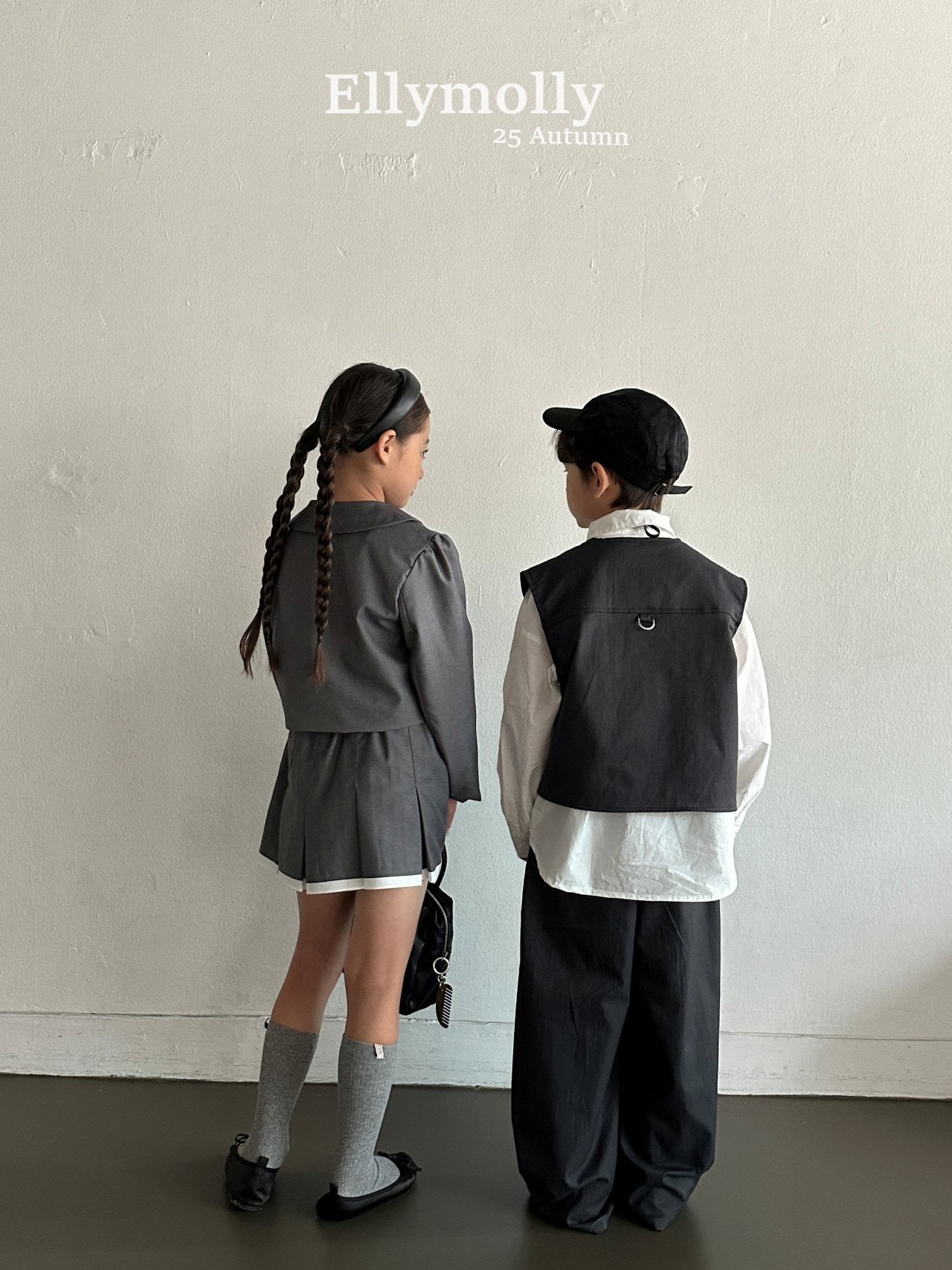 ELLYMOLLY shushu crop jk (90-145cm)