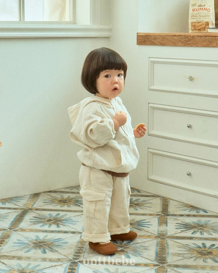 oottbebe stitch cargo pants (75-120cm)
