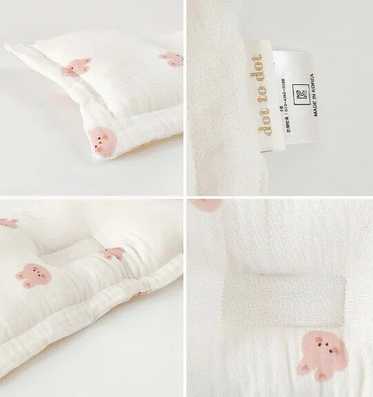 DOTTODOT 兔兔寶貝童年系列-三重紗枕頭