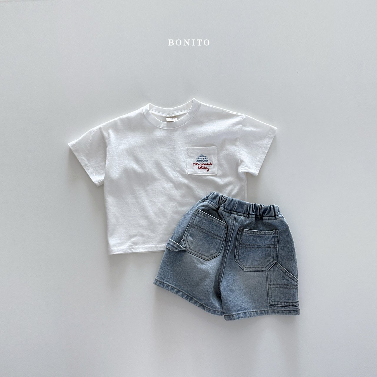 bonito carpenter 5 part denim pants (70-140cm)