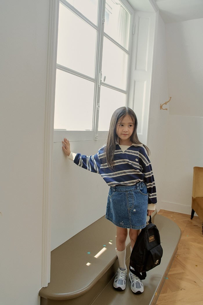momoann kitsch denim skirt (90–150cm)