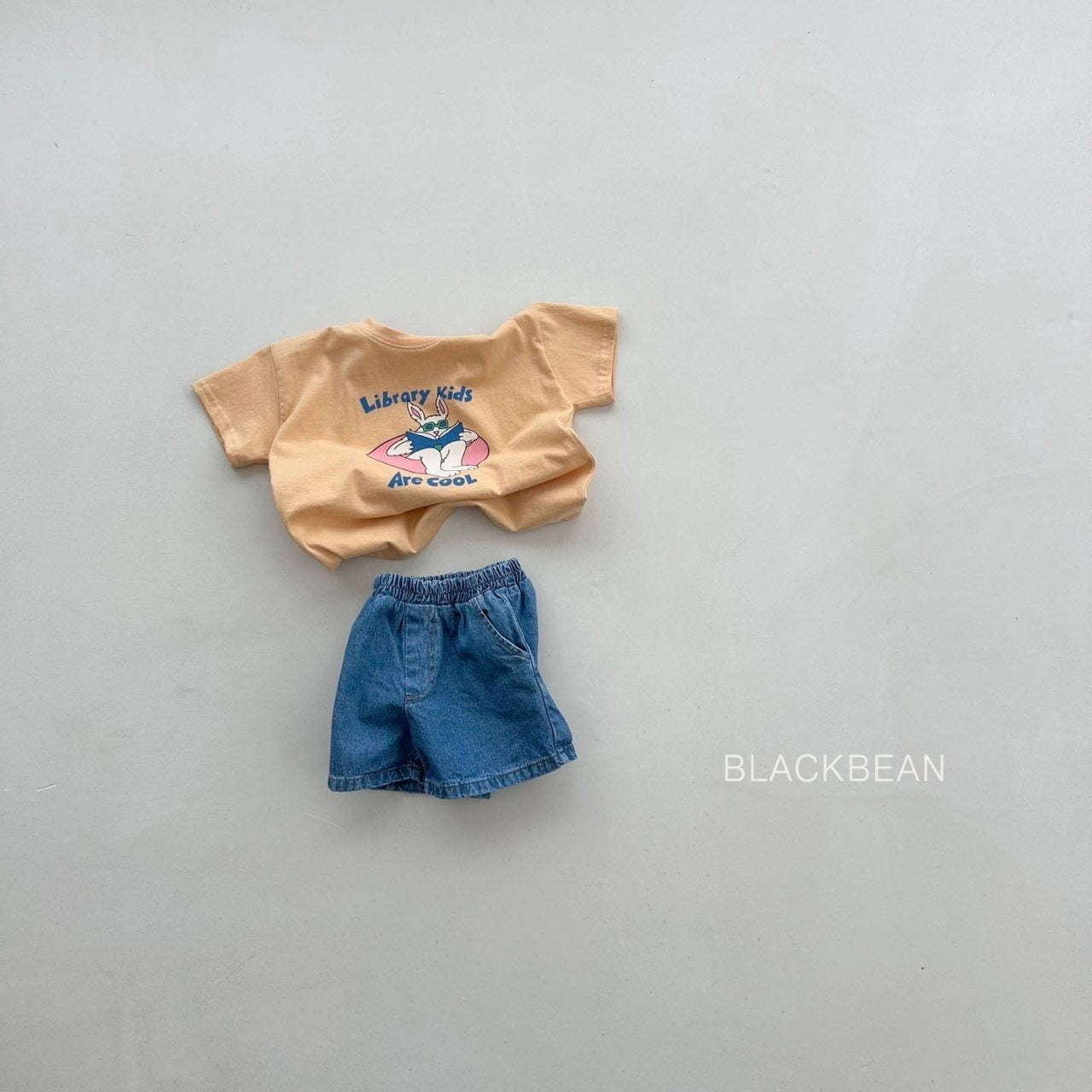 blackbean rabbit tee (85-120cm)