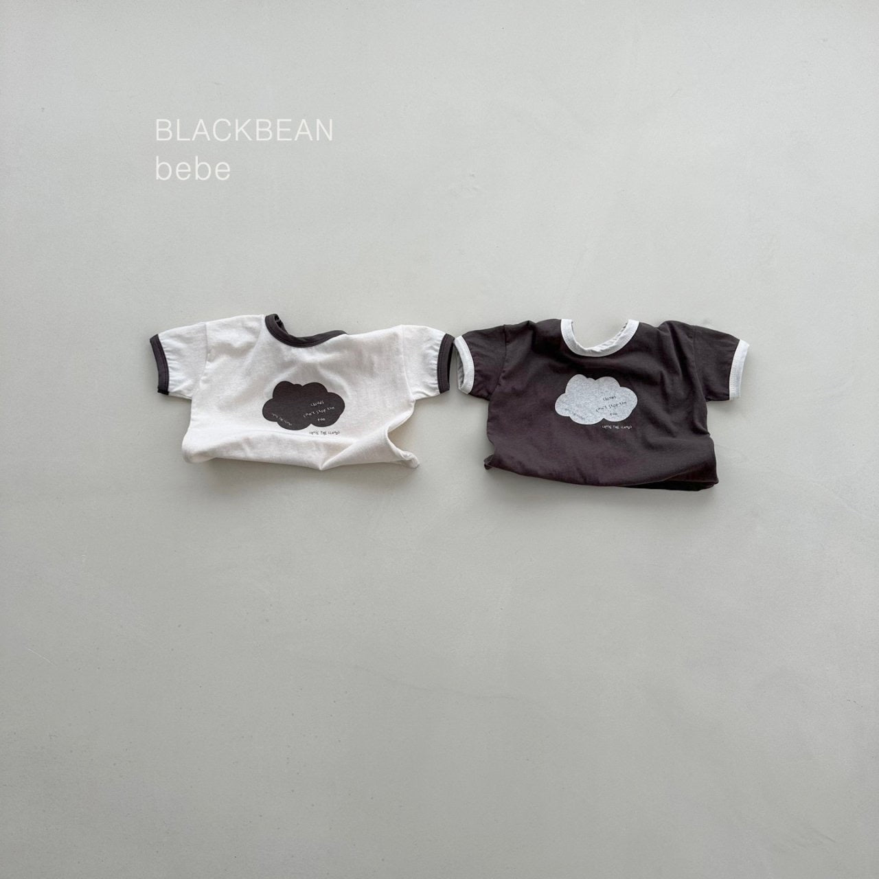 blackbean cloud bebe tee (3-18m)