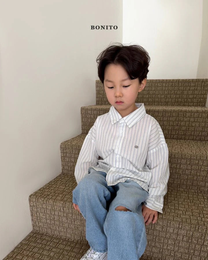 Bonito Buddy Stripe Shirt (~80-140cm)