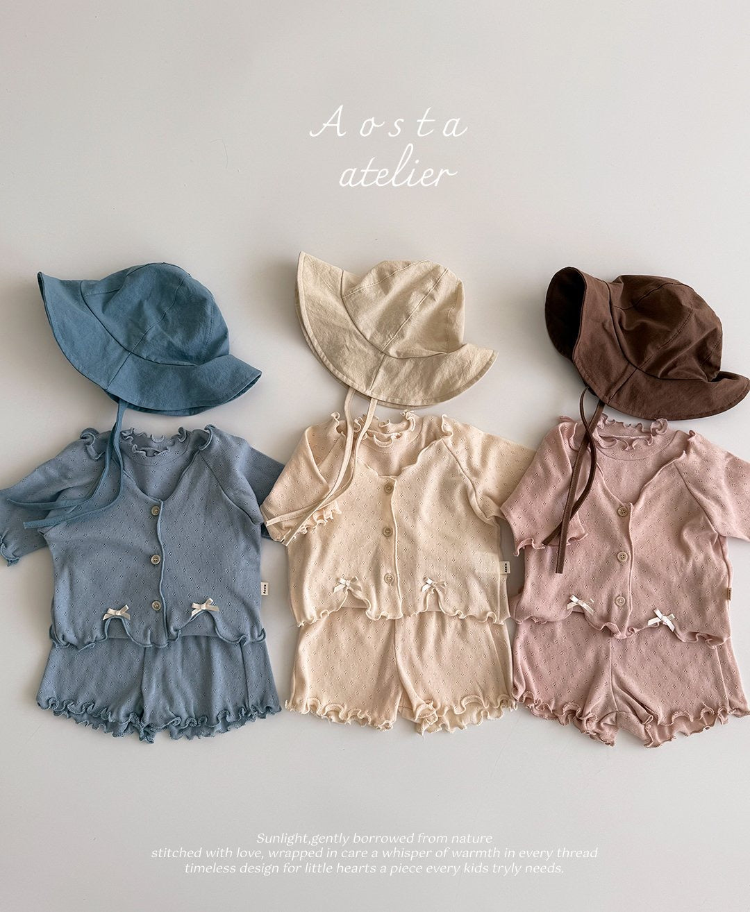 Aosta camellia cardigan (70-110cm)