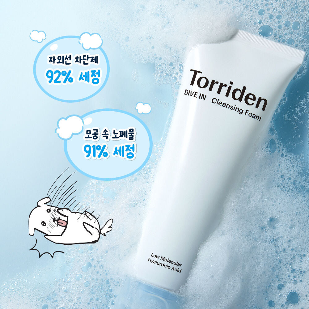 Torriden x Ganadi 限量版 🩵 低分子透明質酸弱酸洗面set 150ml+150ml兩支裝 ☁️
