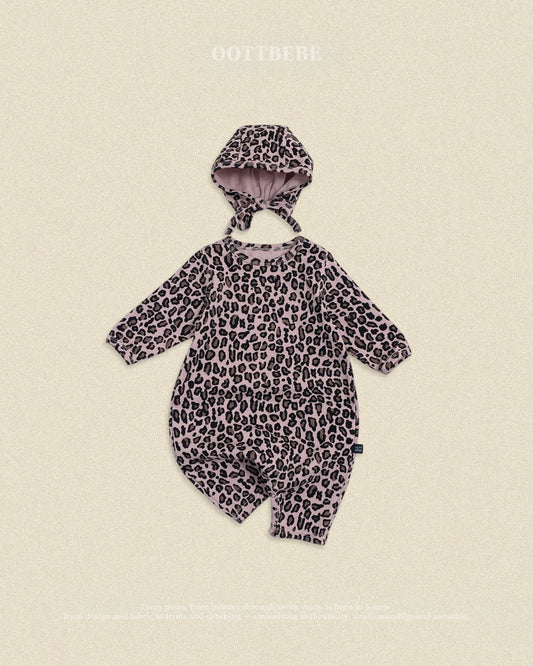 oottbebe little leopard suits SET (0-12m)