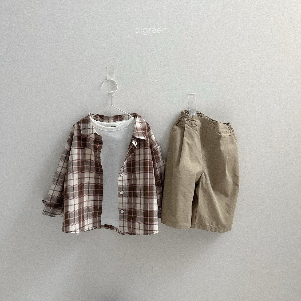 digreen cotton pintuck bermuda pants (90-130cm)