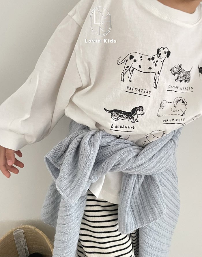 lovin puppy rup tee (80-125cm)