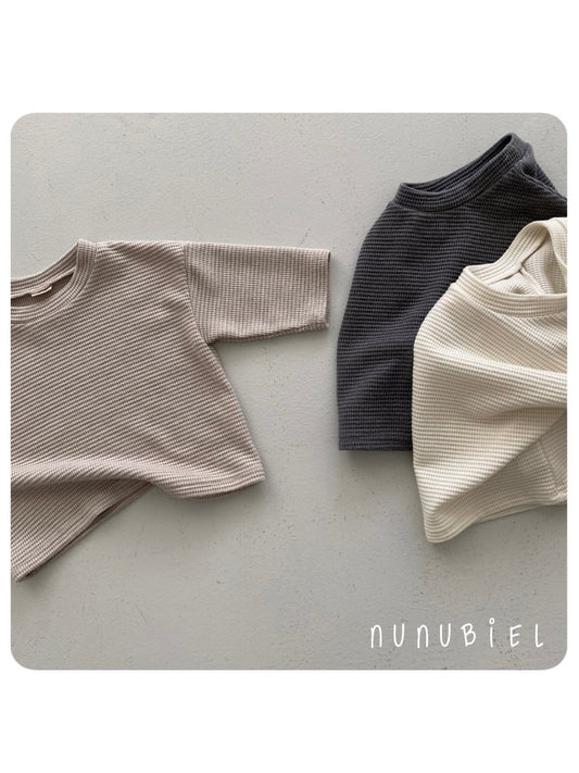 nunubiel waffle t-shirt (75-120cm)