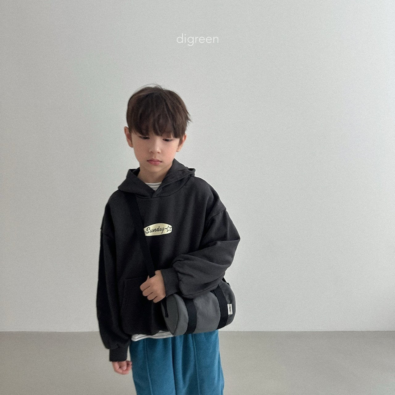 digreen sunday hoodie (90-130cm)