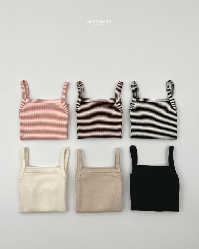HAROHARO 1+1 layered string camisole (85-140cm)