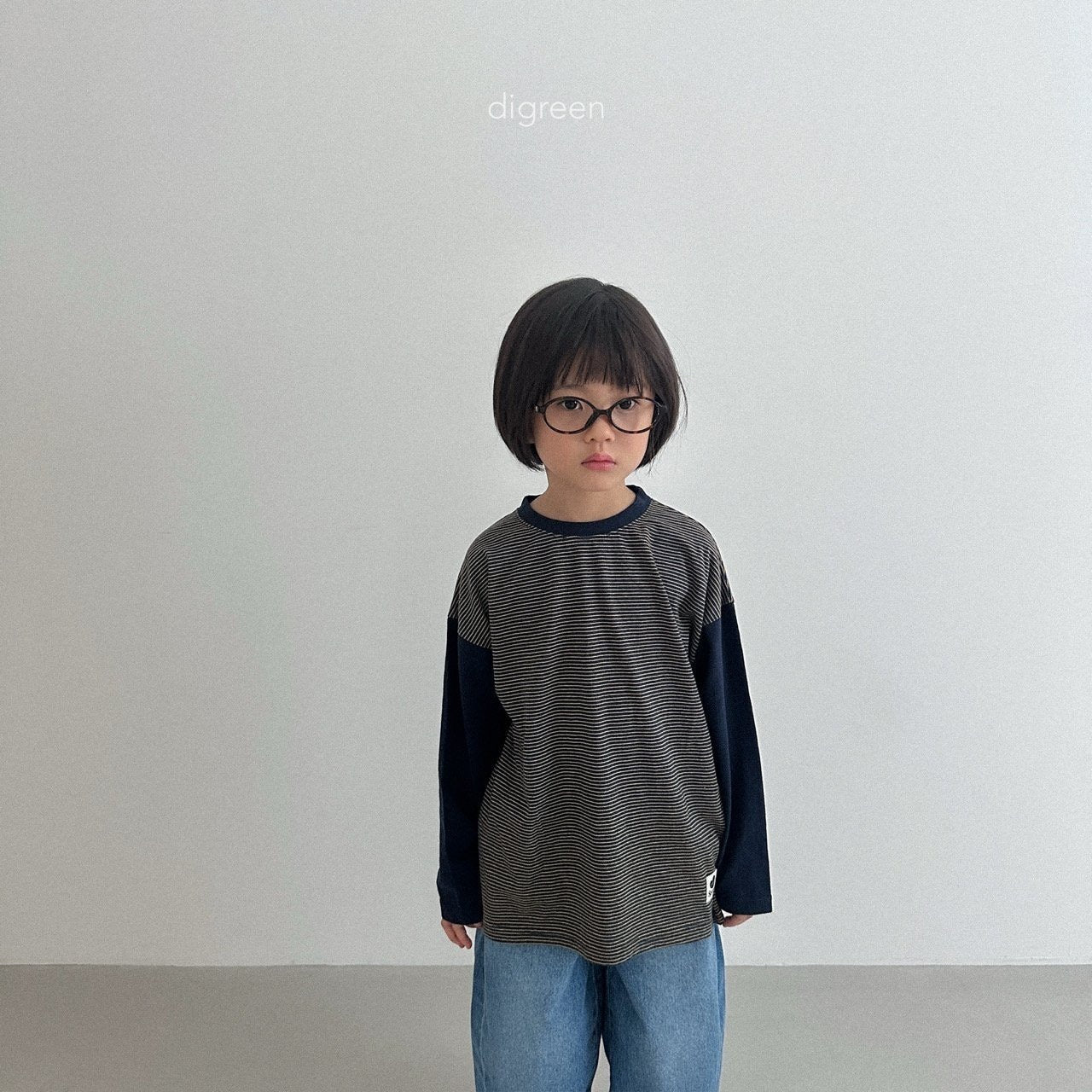 digreen color toning st t-shirt (90-130cm)