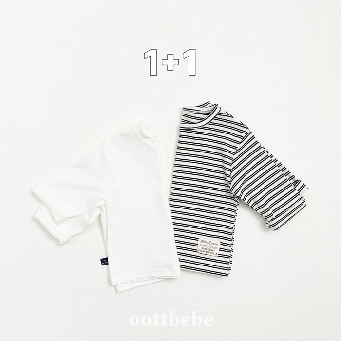oottbebe oreo 1+1 t-shirt (75-120cm)