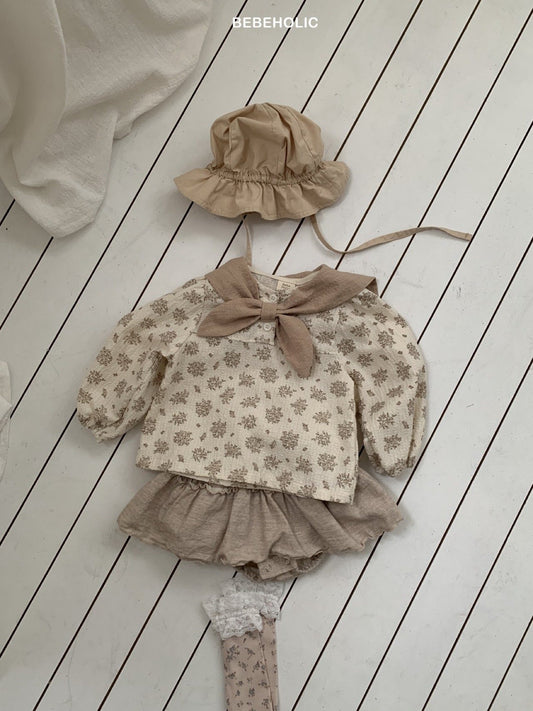 bebeholic ruby cape blouse (3-18m)