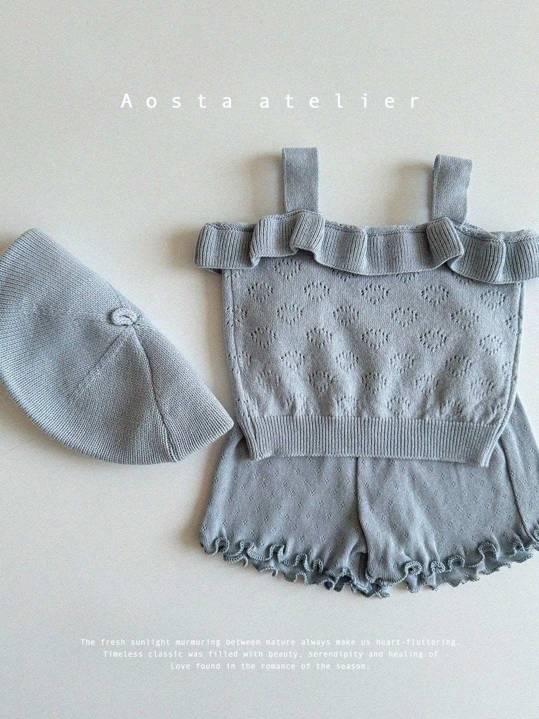 Aosta camellia short pants (70-110cm)