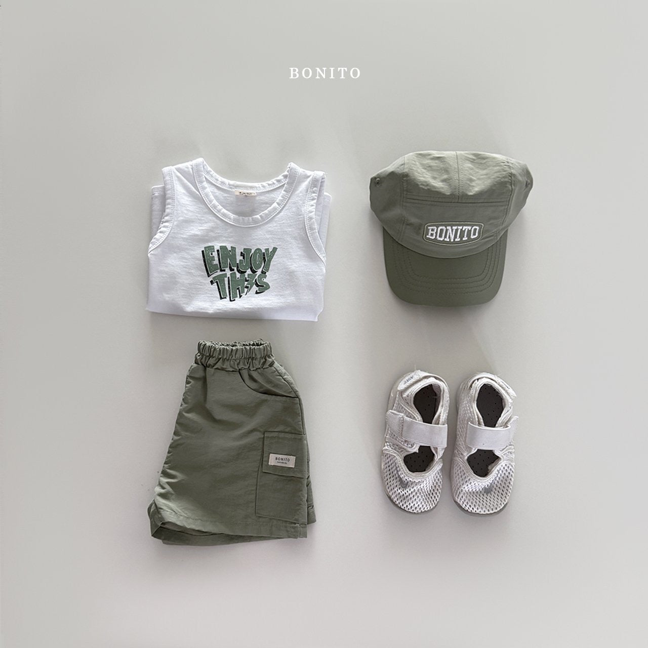 bonito enjoy tank top (70-140cm)