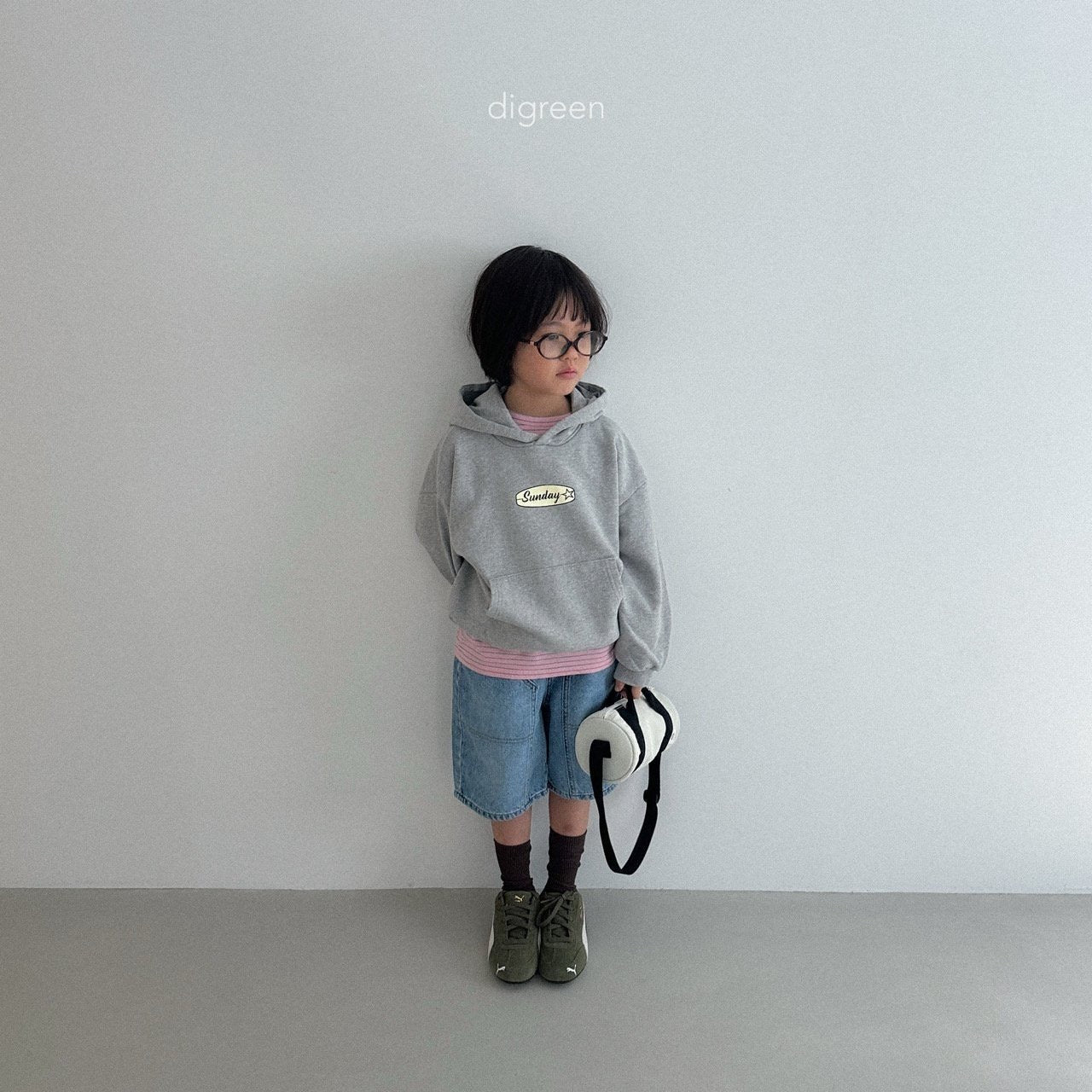 digreen sunday hoodie (90-130cm)