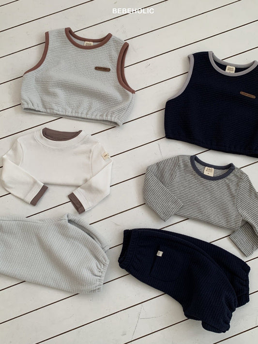 bebeholic sable romper set (3-18m)