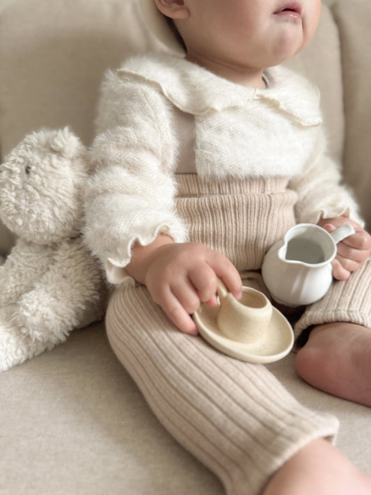 mimi market angora collar tee (70-85cm)