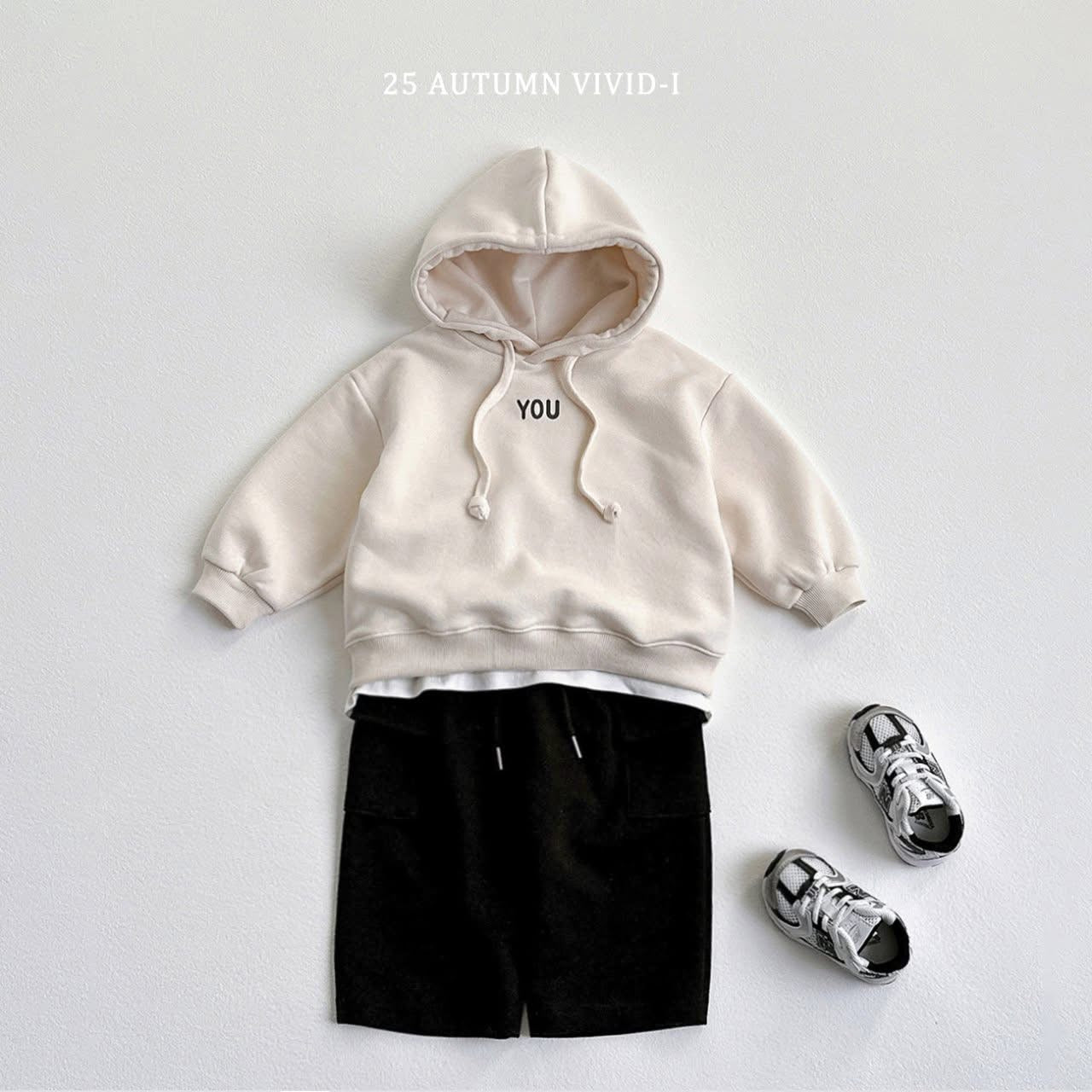 Vividi 抽繩口袋工裝褲 (75-135cm)