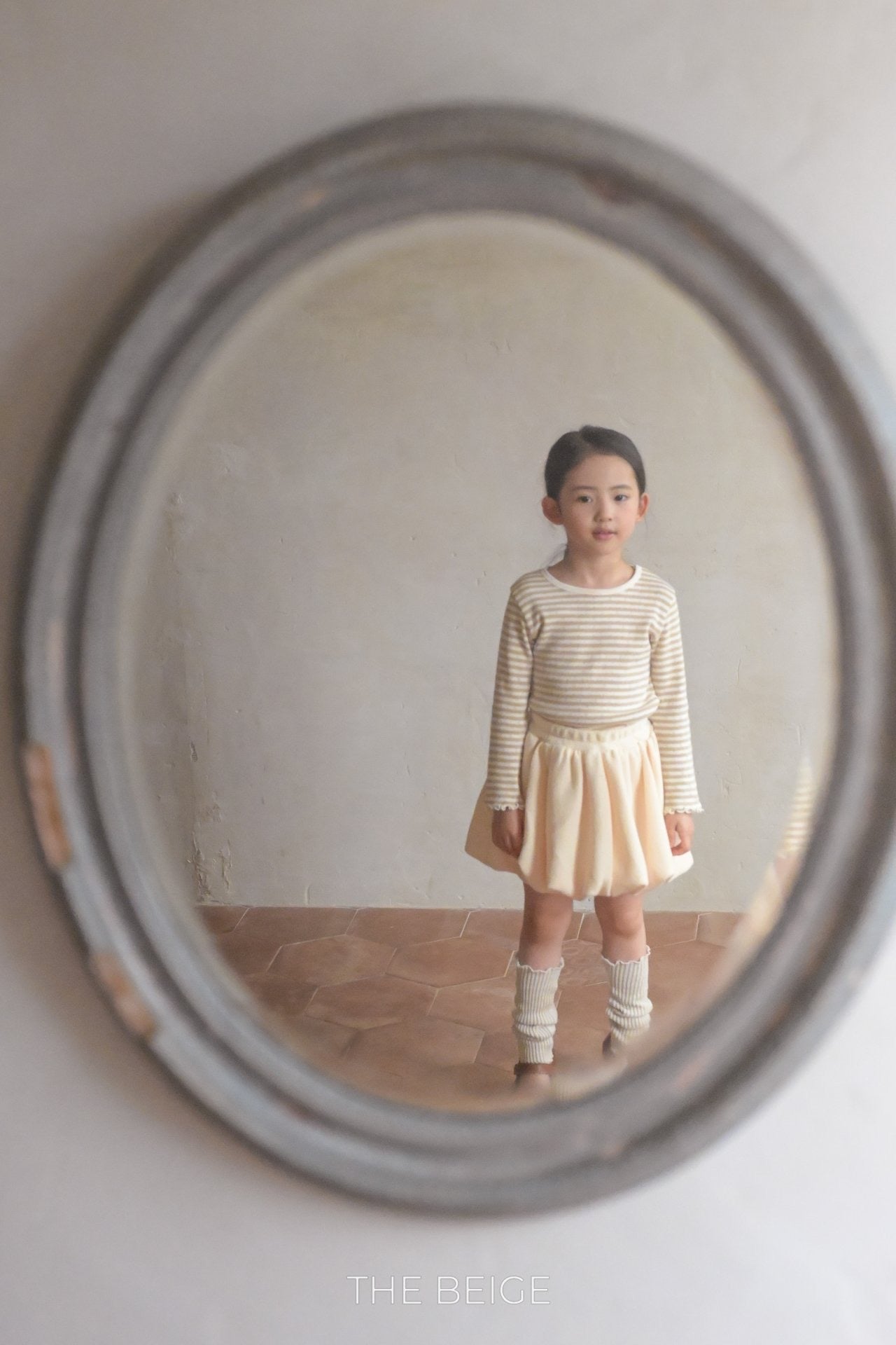 the beige balloon skirt (80-120cm)