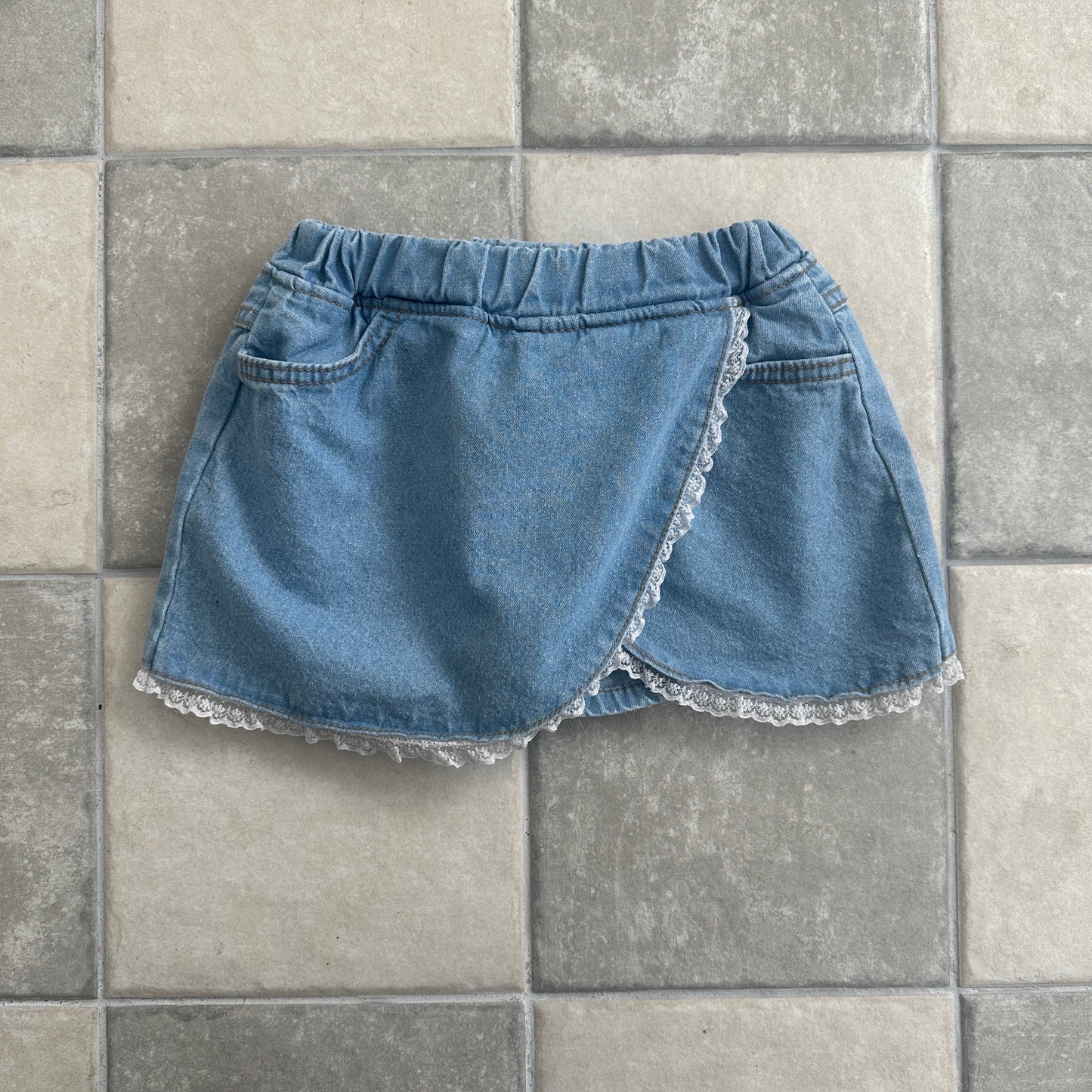 ELLYMOLLY nana love denim skirt (90-145cm)