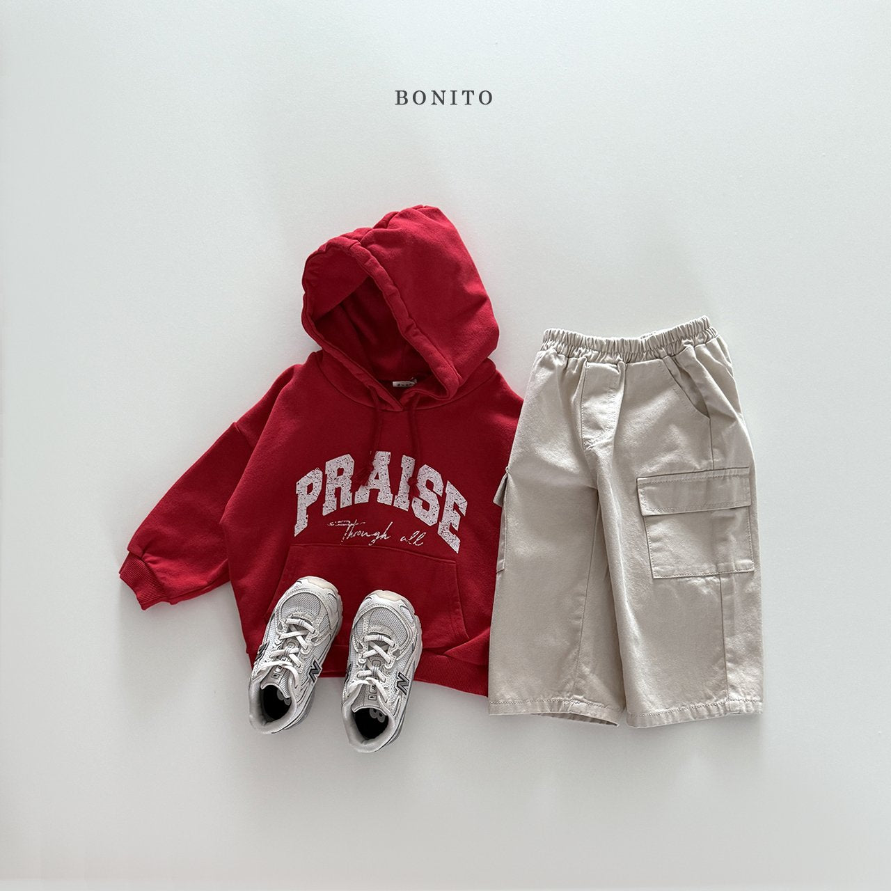 bonito praise hoodie (~80-140cm)
