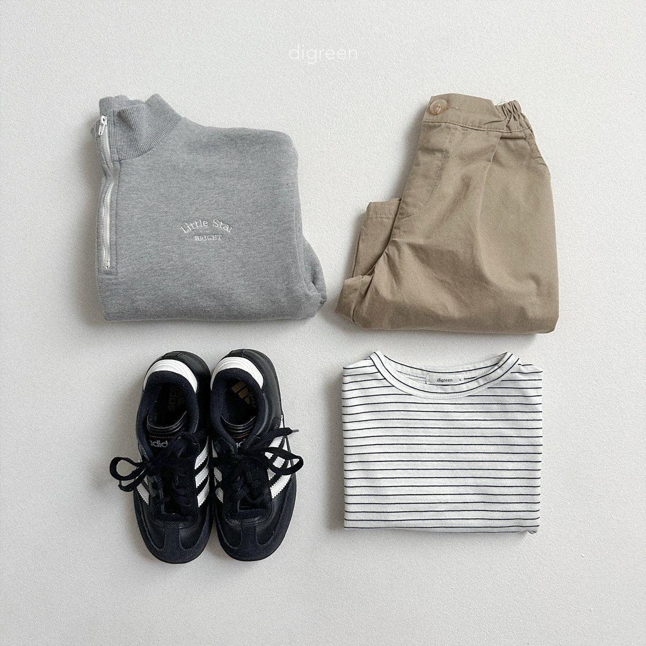 digreen basic st t-shirt (90-130cm)