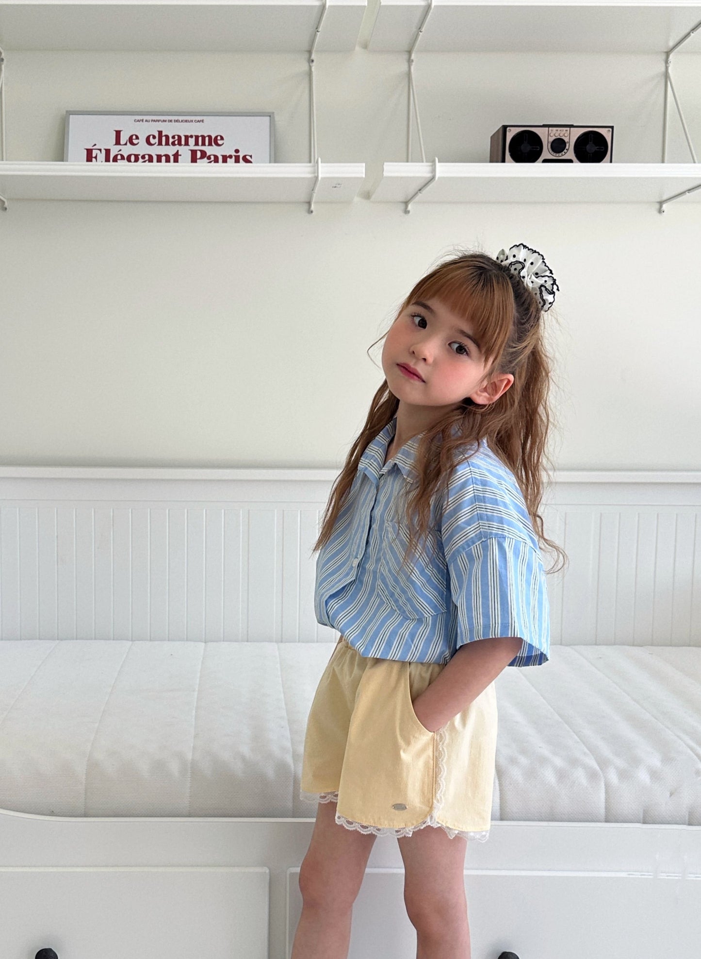 ELLYMOLLY nice frill pants (90-145cm)