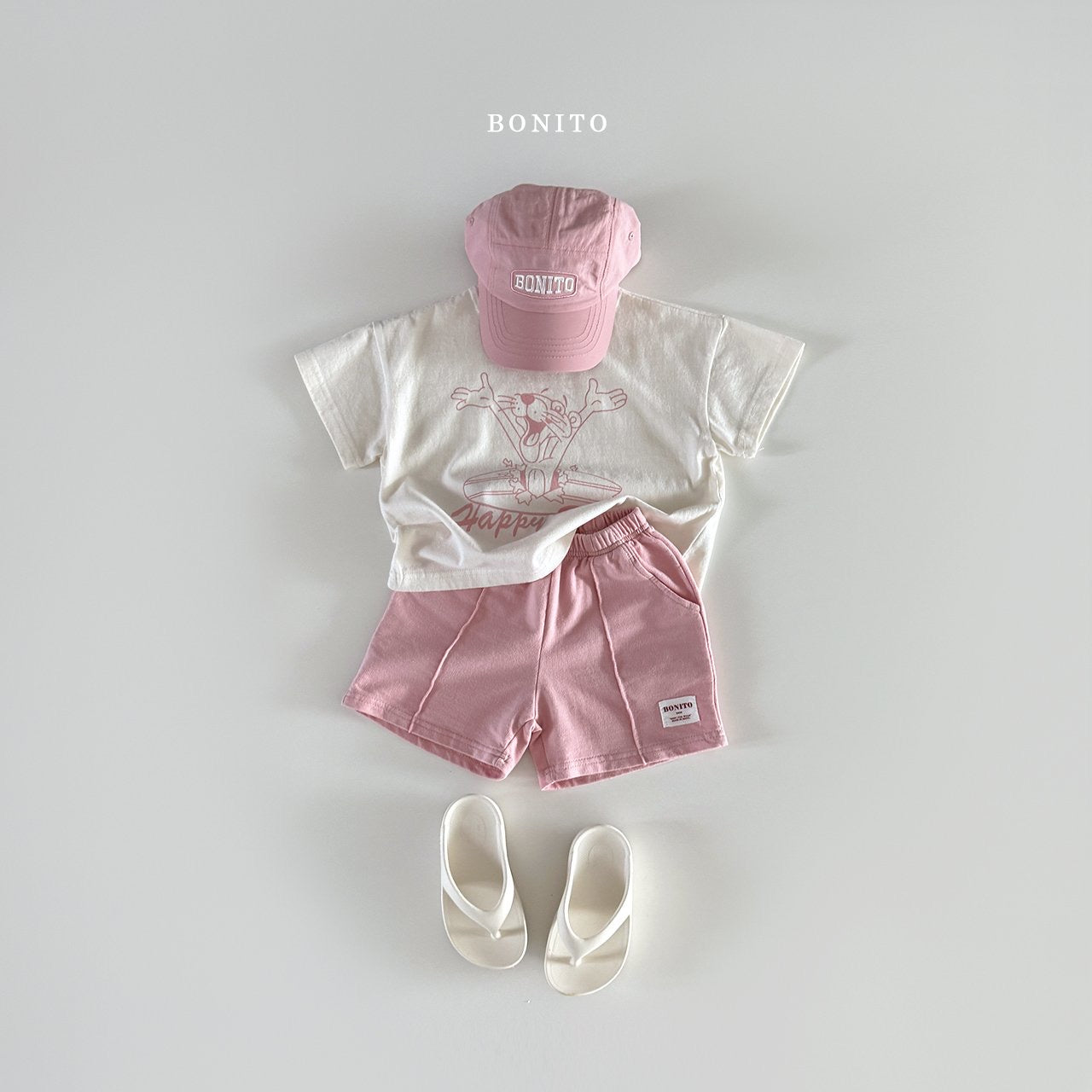 bonito plain bottle shorts (70-140cm)